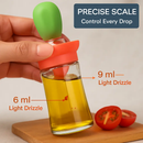 Oil Dispenser Bottle 2-in-1 with Dropper & Brush