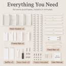 Over The Door Pantry Organizer 6-Tier for Door Mount by LJGDeals