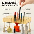 3-Tier Vanity Makeup Organizer with Drawer, Large Capacity by LJGDeals