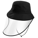 Fishman Hat Protective Face Shield Removable Sun Bucket Cap Face Cover Protect Against UV Spitting Saliva Dust Wind by LJGDeals