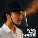 Fishman Hat Protective Face Shield Removable Sun Bucket Cap Face Cover Protect Against UV Spitting Saliva Dust Wind by LJGDeals