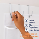 Over-the-Door 24-Pocket Shoe Rack Organizer for Closet by LJGDeals