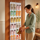 Over-the-Door 24-Pocket Shoe Rack Organizer for Closet by LJGDeals