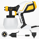 Paint Sprayer with Adjustable Flow and Spray Patterns by LJGDeals