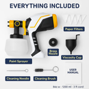 Paint Sprayer with Adjustable Flow and Spray Patterns by LJGDeals