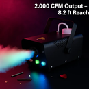 Fog Machine with LED Lights for Parties and Stages by LJGDeals