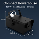Fog Machine with LED Lights for Parties and Stages by LJGDeals