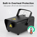 Fog Machine with LED Lights for Parties and Stages by LJGDeals