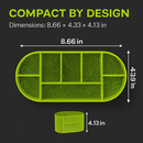 Metal Mesh Pencil Holder Desk Organizer for Home Office by LJGDeals