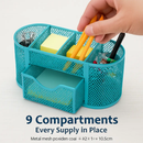Metal Mesh Pencil Holder Desk Organizer for Home Office by LJGDeals