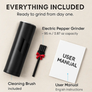 Electric Salt and Pepper Grinder with Gravity Sensor by LJGDeals