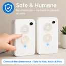 4Pack Rechargeable Ultrasonic Bat Repellent Indoor Outdoor Bird Mouse Deterrent Device with 6 Adjustable Levels for Attic Porch House by LJGDeals