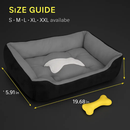 Dog Bed with Soft Fleece Cushion - Cozy & Secure Rest by LJGDeals