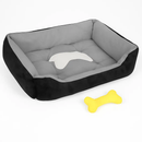 Dog Bed with Soft Fleece Cushion - Cozy & Secure Rest by LJGDeals
