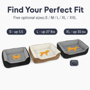 Dog Bed with Soft Fleece Cushion - Cozy & Secure Rest by LJGDeals