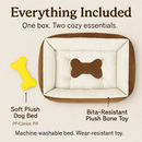 Dog Bed with Soft Fleece Cushion - Cozy & Secure Rest by LJGDeals