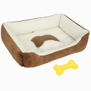 Dog Bed with Soft Fleece Cushion - Cozy & Secure Rest by LJGDeals
