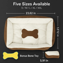Dog Bed with Soft Fleece Cushion - Cozy & Secure Rest by LJGDeals