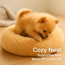 Pet Dog Bed: Warm Plush Nest for Dogs & Cats by LJGDeals