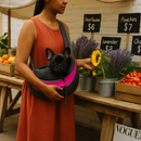 Pet Carrier Sling Bag: Hands-Free Comfort for Small Pets by LJGDeals