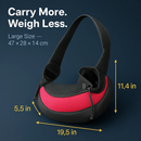 Pet Carrier Sling Bag: Hands-Free Comfort for Small Pets by LJGDeals