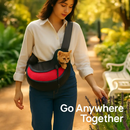 Pet Carrier Sling Bag: Hands-Free Comfort for Small Pets by LJGDeals
