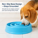 Slow Feeder Healthy Dog Bowl Puzzle Maze for Dogs by LJGDeals