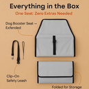Dog Booster Car Seat for Small to Medium Pets — Safe Travel by LJGDeals