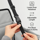 Dog Booster Car Seat for Small to Medium Pets — Safe Travel by LJGDeals