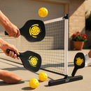 Portable Pickleball Net Set for Home Courts and Play by LJGDeals
