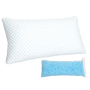 Shredded Memory Foam Pillow - Adjustable, Cooling, Washable by LJGDeals