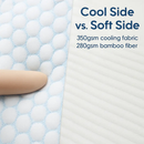 Shredded Memory Foam Pillow - Adjustable, Cooling, Washable by LJGDeals