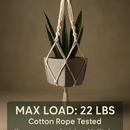 Plant Hanger Net Bag for Round/Square Pots 4-11in by LJGDeals