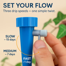 Self Watering Plant Spikes with Control Valve by LJGDeals