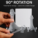 Plastic Display Stand Set for Plates, Pictures & Art by LJGDeals