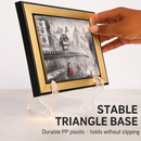 Plastic Display Stand Set for Plates, Pictures & Art by LJGDeals