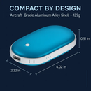 Portable Hand Warmer with Double-Sided Heating by LJGDeals