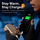 Portable Hand Warmer with Double-Sided Heating by LJGDeals