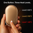 Portable Hand Warmer with Double-Sided Heating by LJGDeals