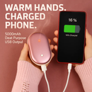 Portable Hand Warmer with Double-Sided Heating by LJGDeals