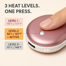 Portable Hand Warmer with Double-Sided Heating by LJGDeals