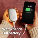Portable Hand Warmer with Double-Sided Heating by LJGDeals