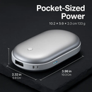 Portable Hand Warmer with Double-Sided Heating by LJGDeals