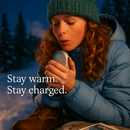 Portable Hand Warmer with Double-Sided Heating by LJGDeals
