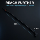 Cordless Pole Saw for Pruning with Extendable Reach by LJGDeals