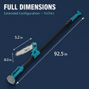 Cordless Pole Saw and Mini Chainsaw with Extension by LJGDeals