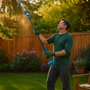 Cordless Pole Saw and Mini Chainsaw with Extension by LJGDeals