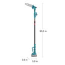 Cordless Pole Saw and Mini Chainsaw with Extension by LJGDeals