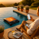 Solar Powered Robotic Pool Skimmer with Dual Modes by LJGDeals