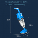 Cordless Pool Vacuum with Telescopic Pole by LJGDeals